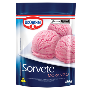DR OETKER PO SORVETE 150G MORANGO