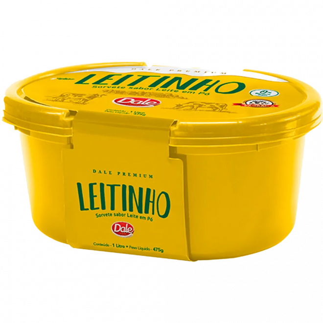 SORVETE DALE PREMIUM 1LT LEITINHO