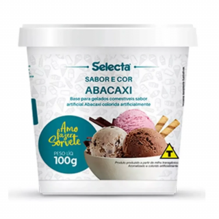 SORVETE SELECTA 100G ABACAXI