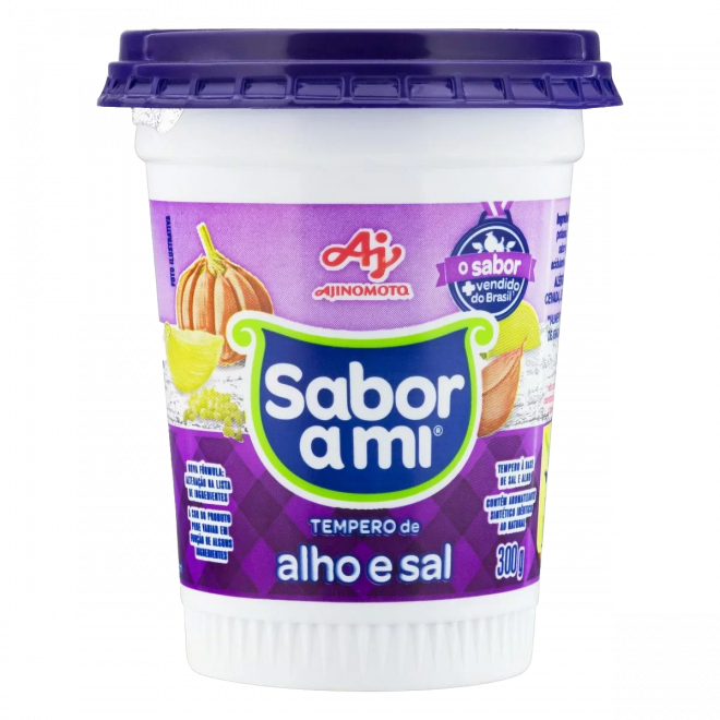 TEMPERO SABOR AMI 300G ALHO/SAL