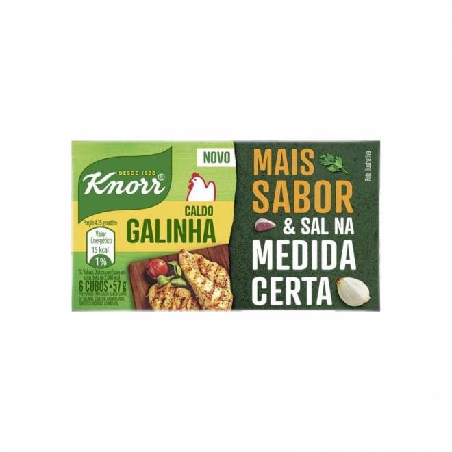 CALDO KNORR 57G GALINHA