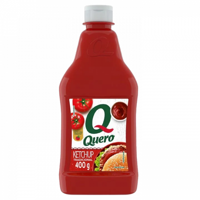 KETCHUP QUERO 400G TRADICIONAL