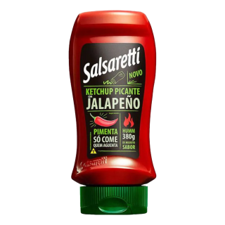 KETCHUP SALSARETTI 380G PICANTE