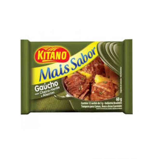 KITANO MAIS SABOR 60G GAUCHO