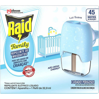 INSETIC ELETRICO RAID  APARELHO 45NOITES FAMILY