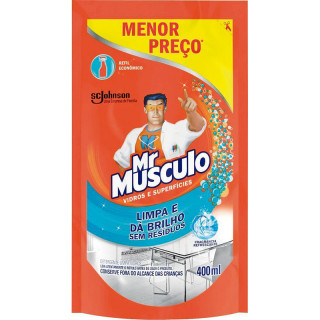 MR MUSCULO VIDROS REFIL 400ML