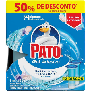 PATO GEL ADESIVO REFIL 12DISCOS 50%DESC