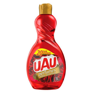 UAU LIMPEZA PERFUMADA 1LT 20%DESC FLORES VERMELHAS