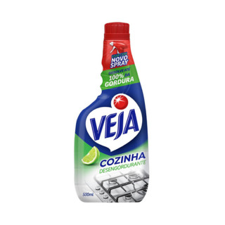 VEJA COZINHA ESPUMACAO REFIL 500ML LIMAO