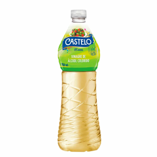 VINAGRE CASTELO ALCOOL 750ML COLORIDO