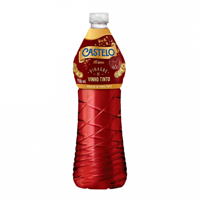VINAGRE CASTELO VINHO 750ML TINTO