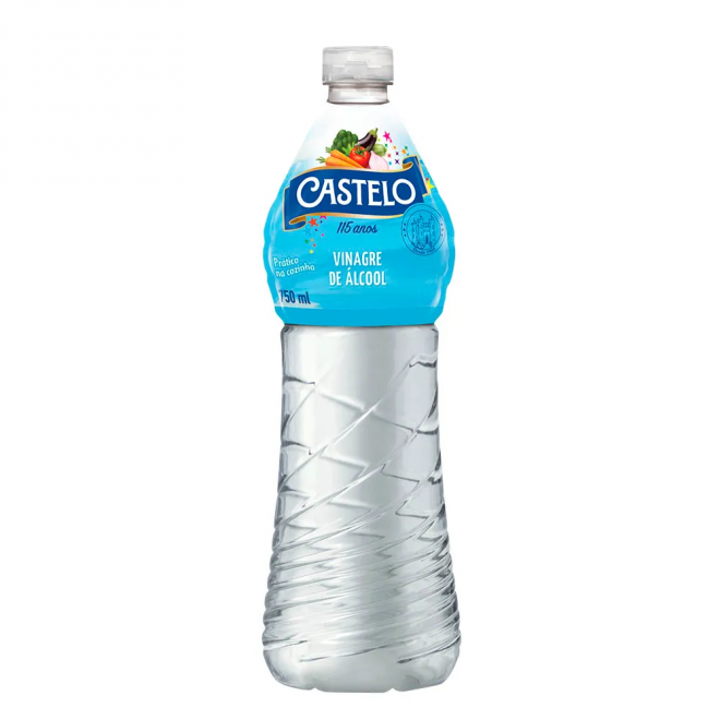 VINAGRE CASTELO ALCOOL 750ML
