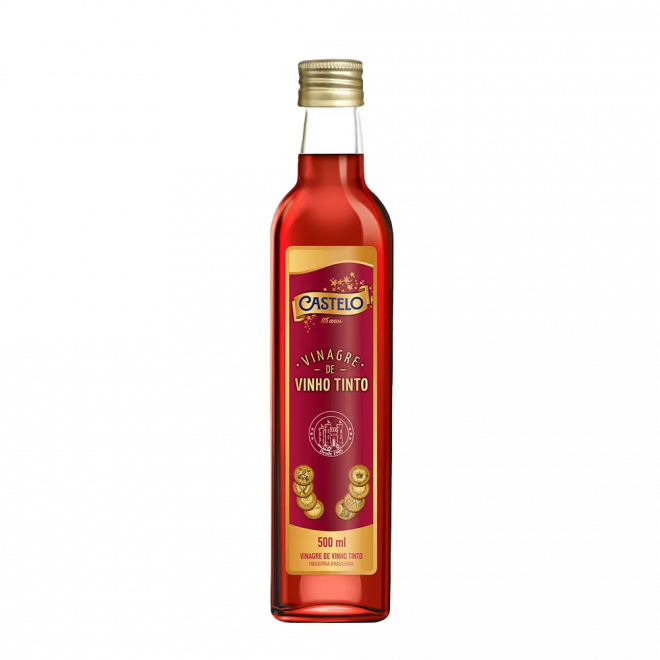 VINAGRE CASTELO VINHO VD 500ML TINTO